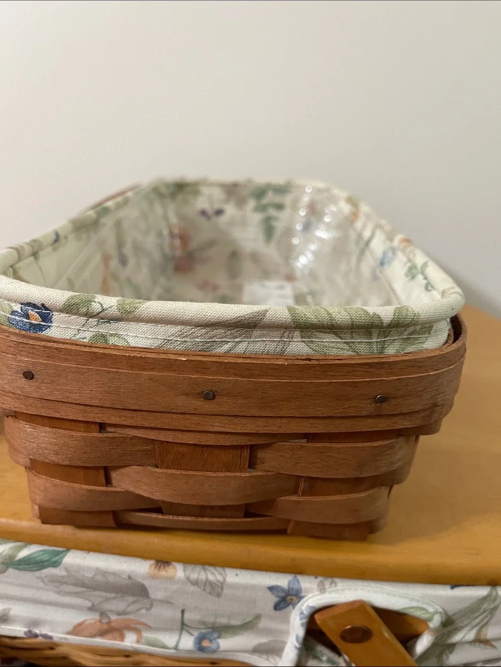 Longaberger Bread and Cracker Basket Combo
